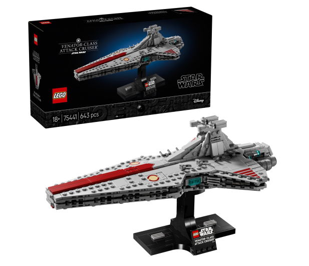 LEGO STAR WARS 75441 Krążownik szturmowy typu Venator - 1473551 - zdjęcie 2